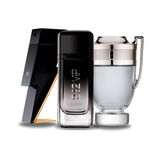 SADA 3 PARFUMOV: BAD BOY, 212 VIP BLACK, PACO RABANNE INVICTUS 100ML